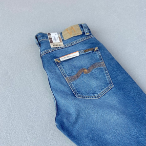 NUDIE JEANS LEAN DEAN BLUE MUD 2
