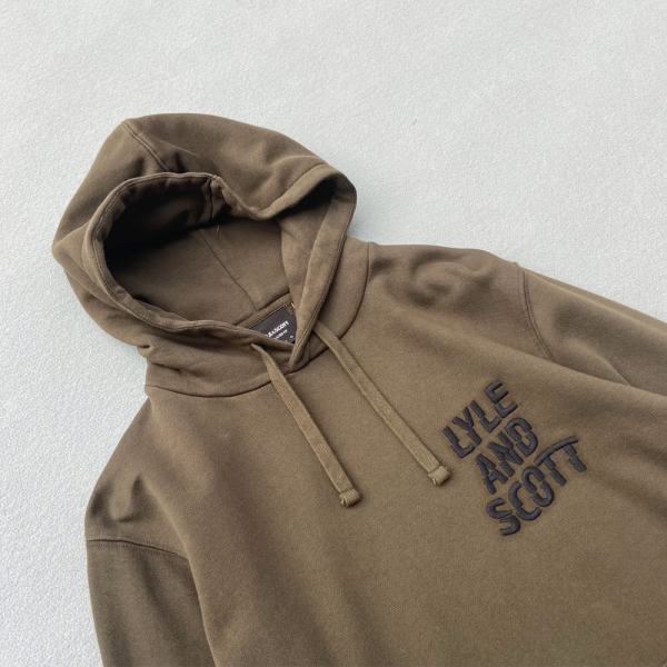 LYLE & SCOTT SUDADERA RIPPLE LOGO HOODIE