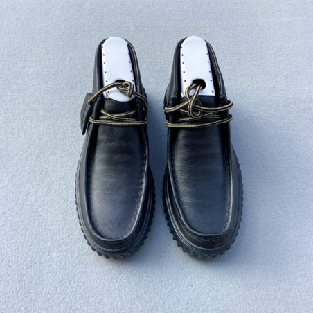 CLARKS BOTIN TORHILL HI CUERO NEGRO