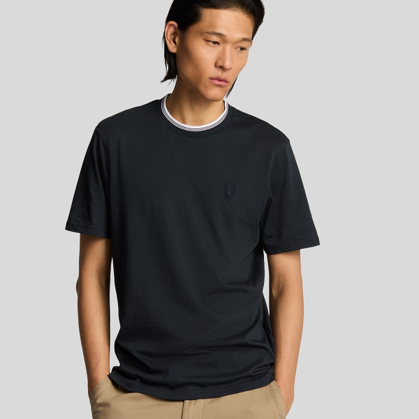 LYLE & SCOTT CAMISETA TIPPED SUPERFINE