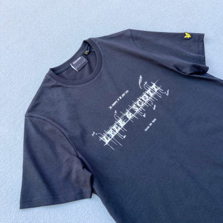 LYLE & SCOTT CAMISETA ANATOMY OF TYPE GRAPHIC