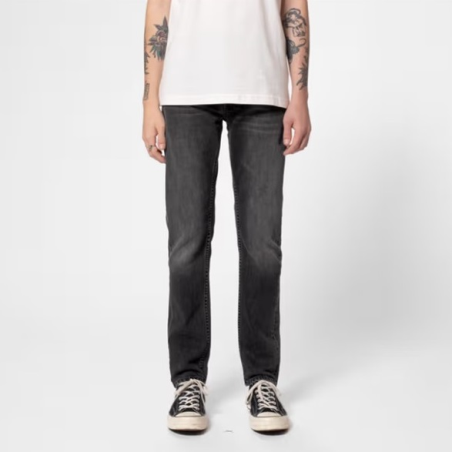 NUDIE JEANS LEAN DEAN BLACK EYES