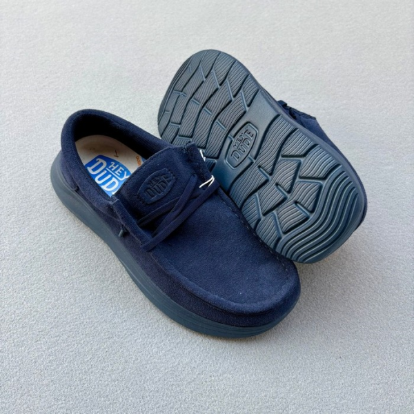 HEY DUDE ZAPATO WALLY COMF SUEDE
