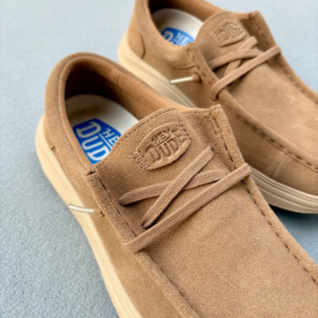 HEY DUDE ZAPATO WALLY COMF SUEDE