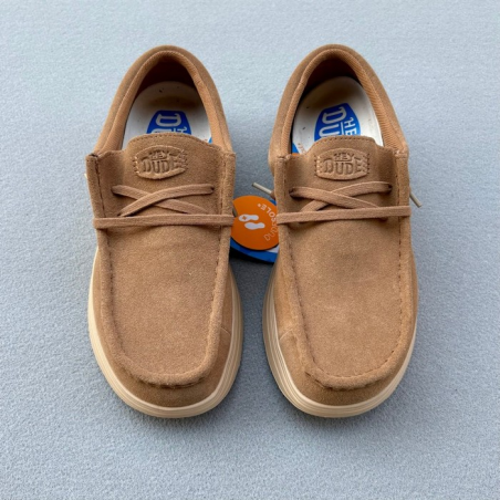 HEY DUDE ZAPATO WALLY COMF SUEDE