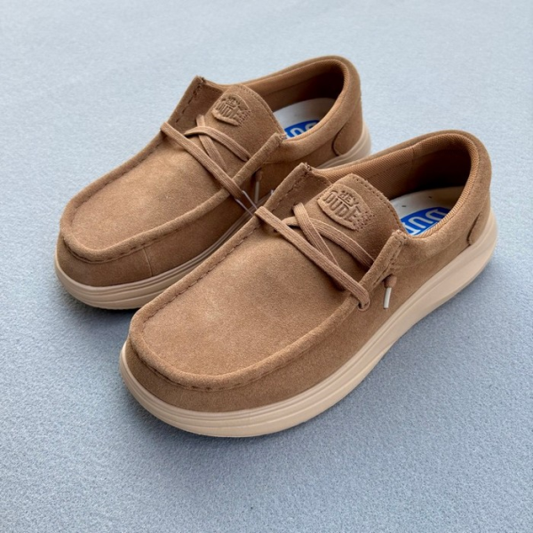 HEY DUDE ZAPATO WALLY COMF SUEDE