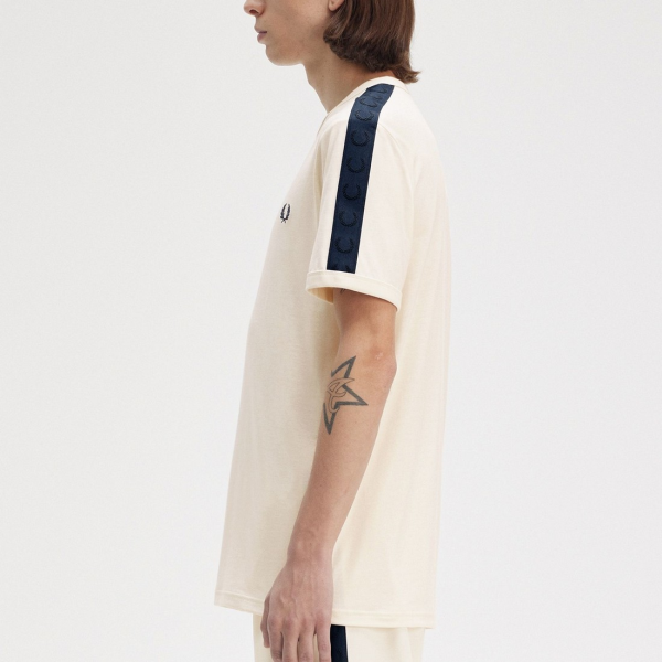 FRED PERRY CAMISETA RINGER CON CINTA A CONTRASTE