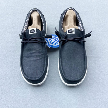 HEY DUDE ZAPATO WALLY CANVAS