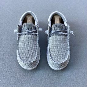 HEY DUDE ZAPATO WALLI STONE WHITE