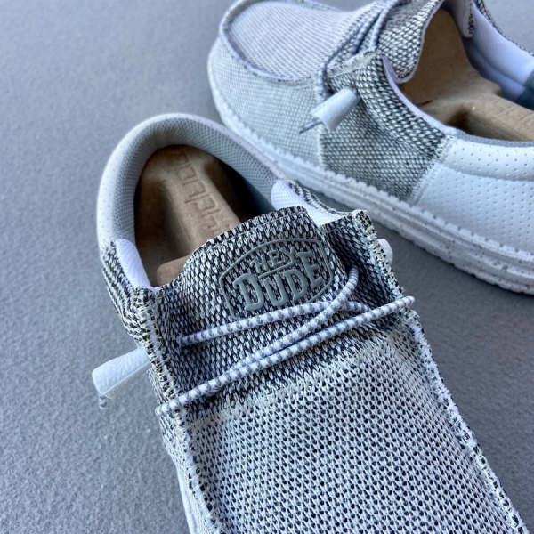 HEY DUDE ZAPATO WALLI STONE WHITE