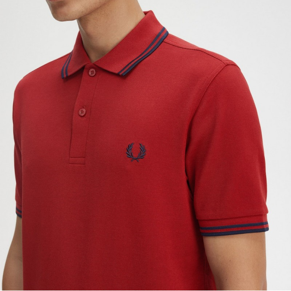 FRED PERRY POLO TWIN TIPPED + MÁS COLORES