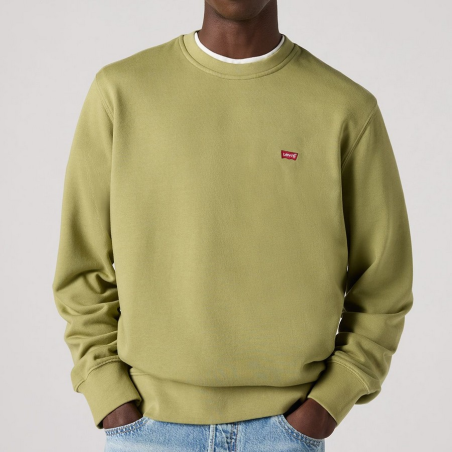 LEVIS SUDADERA THE ORIGINAL HM CREW SAGE FRENCH TE