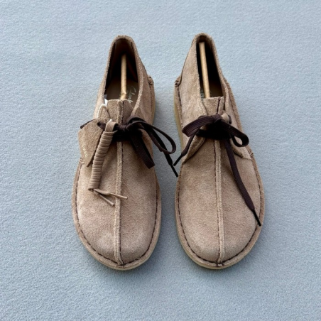 CLARKS BOTIN DESERT TREK WOLF SUEDE