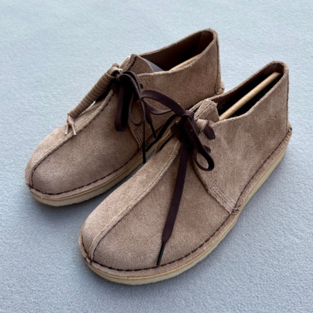 CLARKS BOTIN DESERT TREK WOLF SUEDE