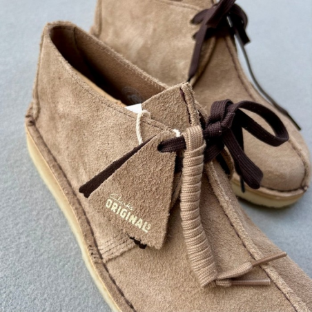 CLARKS BOTIN DESERT TREK WOLF SUEDE