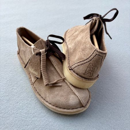 CLARKS BOTIN DESERT TREK WOLF SUEDE