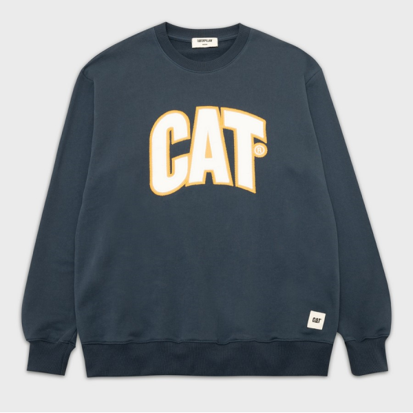 CAT SUDADERA EMBROIDERY LOGO