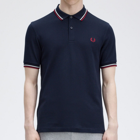 FRED PERRY POLO TWIN TIPPED  +MÁS COLORES