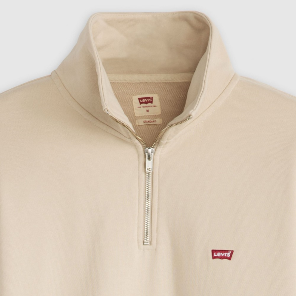 LEVI'S® SUDADERA ORIGINAL HM 1/4 ZIP FOG