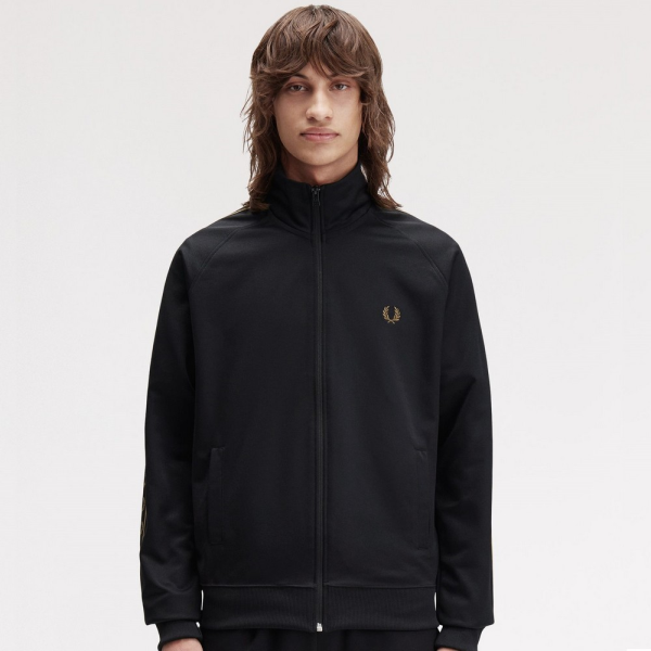 FRED PERRY SUDADERA CONTRAST TAPE TRACK JACKET