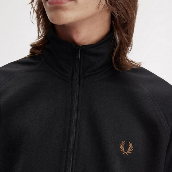 FRED PERRY SUDADERA CONTRAST TAPE TRACK JACKET