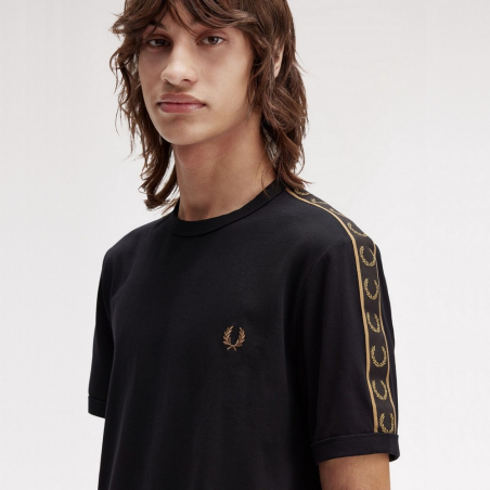 FRED PERRY CAMISETA RINGER CINTA CONTRASTE