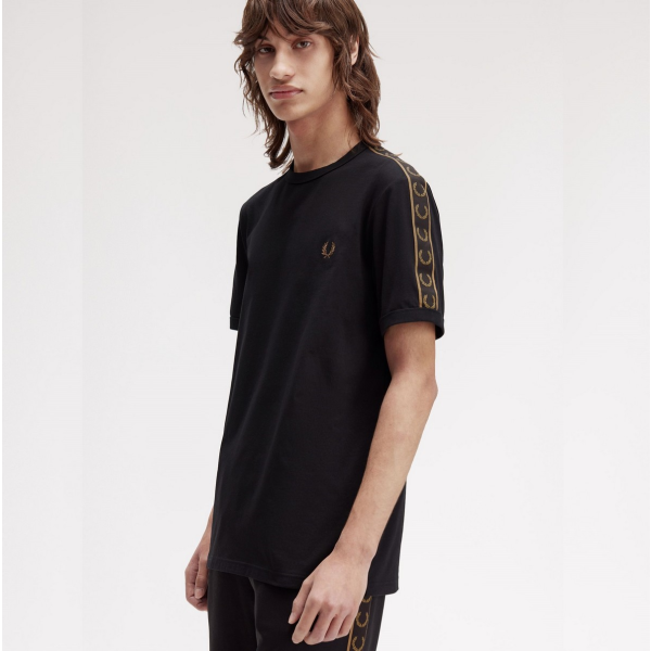 FRED PERRY CAMISETA RINGER CINTA CONTRASTE