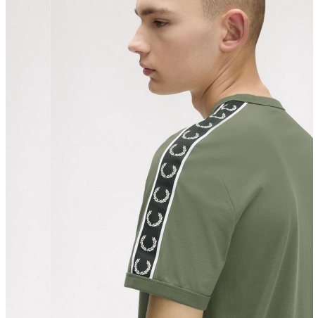 FRED PERRY CAMISETA CONTRAST TAPE RINGER