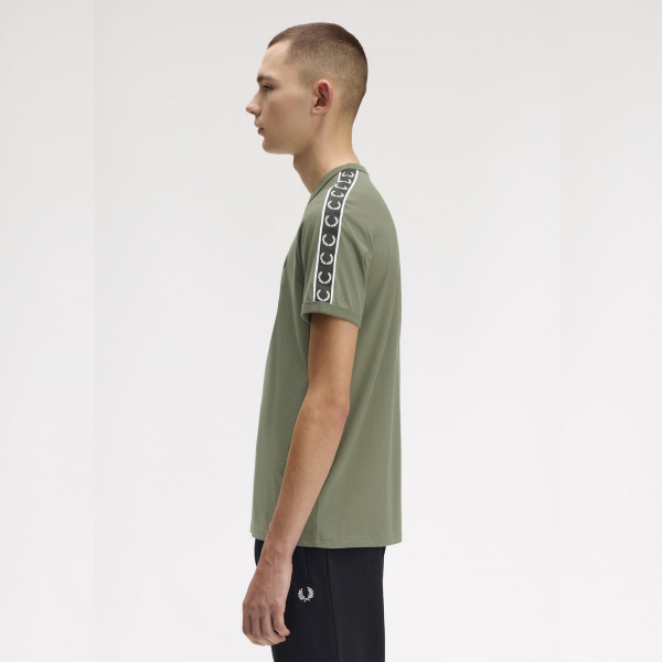 FRED PERRY CAMISETA CONTRAST TAPE RINGER
