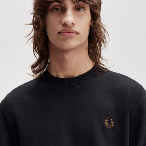 FRED PERRY SUDADERA CUELLO REDONDO M7535