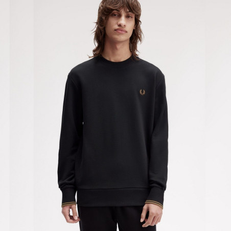 FRED PERRY SUDADERA CUELLO REDONDO M7535