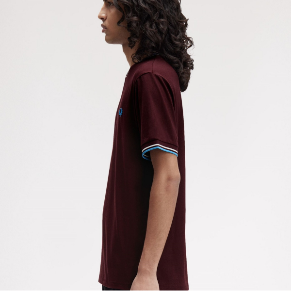 FRED PERRY CAMISETA CON FRANJAS + MÁS  COLORES