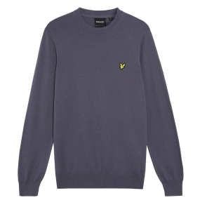 LYLE & SCOTT JERSEY COTTON MERINO CREW NECK JUMPER