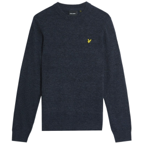 LYLE & SCOTT JERSEY LAMBSWOOL BLEND CREW NECK