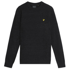LYLE & SCOTT JERSEY LAMBSWOOL BLEND CREW NECK