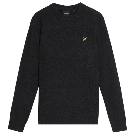 LYLE & SCOTT JERSEY LAMBSWOOL BLEND CREW NECK