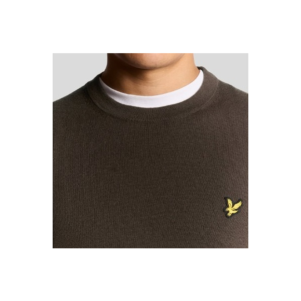LYLE & SCOTT JERSEY COTTON MERINO CREW NECK JUMPER