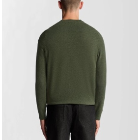 LYLE & SCOTT JERSEY LAMBSWOOL BLEND CREW NECK 2