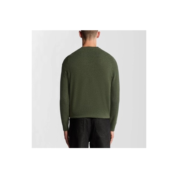 LYLE & SCOTT JERSEY LAMBSWOOL BLEND CREW NECK