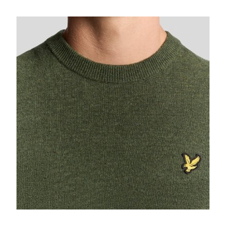 LYLE & SCOTT JERSEY LAMBSWOOL BLEND CREW NECK