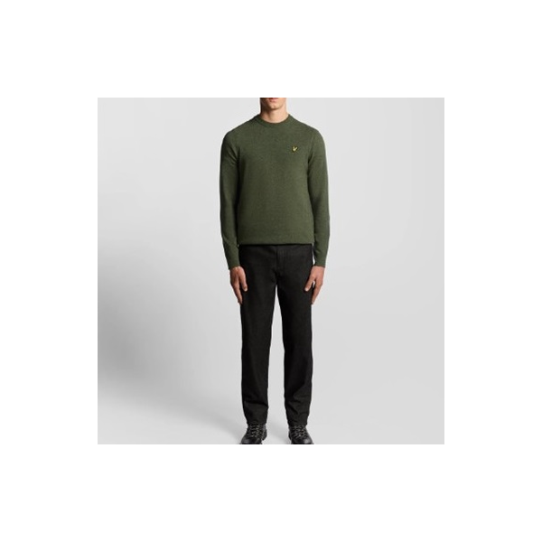 LYLE & SCOTT JERSEY LAMBSWOOL BLEND CREW NECK
