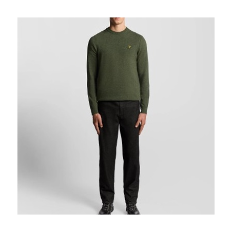 LYLE & SCOTT JERSEY LAMBSWOOL BLEND CREW NECK