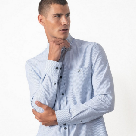 ETIEM CAMISA RELAXED FIT LISTA FINA