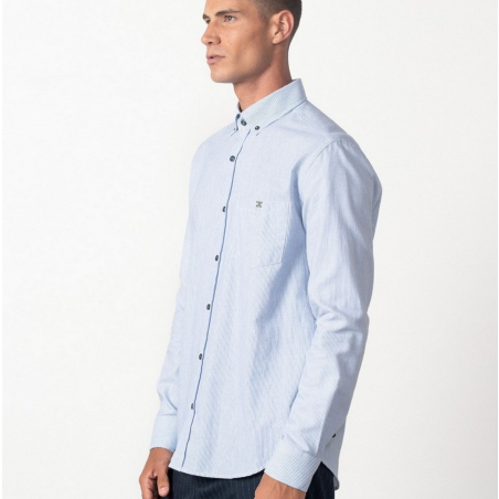 ETIEM CAMISA RELAXED FIT LISTA FINA