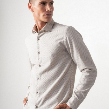 ETIEM CAMISA SLIM FIT MICROESTAMPADO