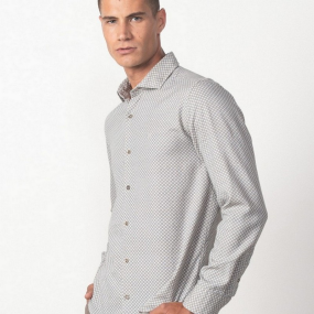 ETIEM CAMISA SLIM FIT ESTAMPADA