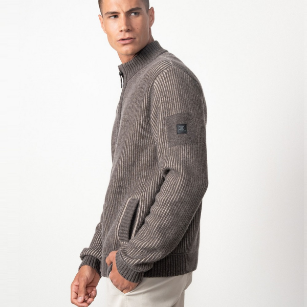 ETIEM CHAQUETA PUNTO ACANALADO