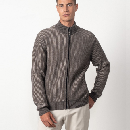 ETIEM CHAQUETA PUNTO ACANALADO