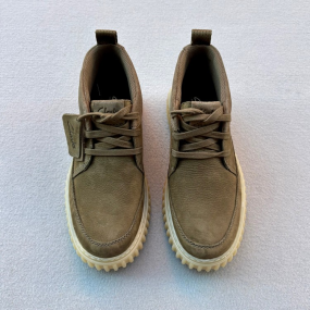 CLARKS BOTIN TORHILL LACE HI KHAKI NUBUCK 2