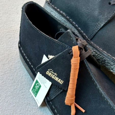 CLARKS BOTIN DESERT TREK BLACK SUEDE